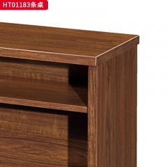 千匠一品 办公风格 环保密度板+优质木皮+环保油漆 HT01183条桌  HT01143条桌-D