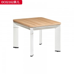 千匠一品 办公风格 环保密度板+优质木皮+五金脚+环保油漆 OC02122茶几  OC02162茶几-D