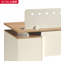 千匠一品 办公风格 环保密度板+优质木皮+环保油漆 OZ-02122  OZ-02142  OZ-02142A单人位  四人位桌屏-D