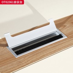 千匠一品 办公风格 环保密度板+优质木皮+环保油漆 OT02361会议台-Y