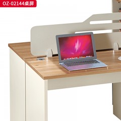 千匠一品 办公风格 环保密度板+优质木皮+环保油漆 OZ-02144二人位/OZ-02284四人位桌屏-D