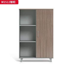 千匠一品 办公风格 环保密度板+优质木皮+环保油漆 W1508/W1512矮柜-D