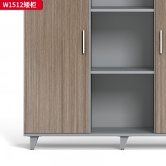 千匠一品 办公风格 环保密度板+优质木皮+环保油漆 W1508  W1512矮柜-D