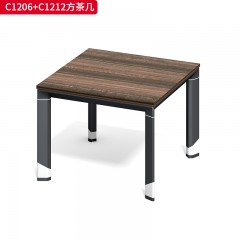 千匠一品 办公风格 环保密度板+优质木皮+五金脚架+环保油漆 C1206  C1212方茶几-D
