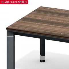 千匠一品 办公风格 环保密度板+优质木皮+五金脚架+环保油漆 C1206  C1212方茶几-D