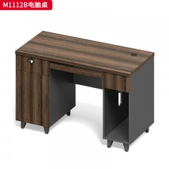 千匠一品 办公风格 环保密度板+优质木皮+环保油漆 M1112电脑桌  M1112B电脑桌  M1112C电脑桌  M1114电脑桌-L