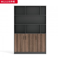 千匠一品 办公风格 环保密度板+优质木皮+环保油漆 W1208  W1212A  W1212  W1216A  W1216  W1222文件柜-D