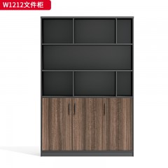 千匠一品 办公风格 环保密度板+优质木皮+环保油漆 W1208/W1212A/W1212/W1216A/W1216/W1222文件柜-D