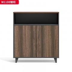 千匠一品 办公风格 环保密度板+优质木皮+环保油漆 W1108  W1112  W1112B矮柜-D