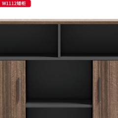 千匠一品 办公风格 环保密度板+优质木皮+环保油漆 W1108  W1112  W1112B矮柜-D