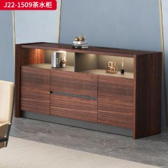千匠一品 办公风格 环保密度板+优质木皮+环保油漆 J22-1509茶水柜-L