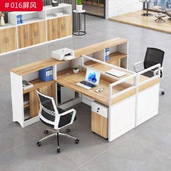 千匠一品 办公风格 E1级环保高密度板+环保油漆+优质五金配件  015屏风  016屏风-L