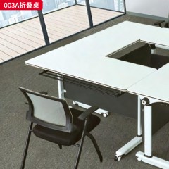 千匠一品 办公风格 E1级环保密度板+环保油漆+五金材质 003A折叠桌-L