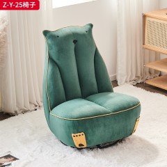 千匠一品 现代风格 抗菌科技布+高密度海绵+实木内架+五金脚架 简约大气休闲椅Z-Y-25-L