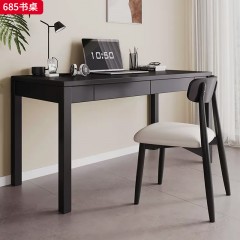 【特价产品】千匠一品 北欧风格 橡胶木 时尚大气书桌685-L