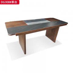 【特价产品】千匠一品 北欧风格 黑胡桃木 时尚优雅茶台DG308-J