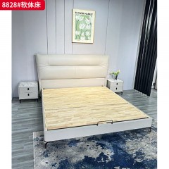 【特价产品】千匠一品 现代风格 生态真皮 时尚大气床8882  8828  8819-J
