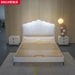 【特价产品】千匠一品 现代风格 生态真皮 时尚大气床8882  8828  8819-J