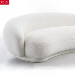 千匠一品 网红款沙发香肠沙发 现代风格 布艺面料+松木框架+高密度海绵 时尚大气沙发F015-L