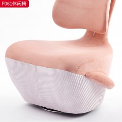 千匠一品 现代风格 优质布艺面料+定型棉+五金 时尚大气休闲椅F061-J