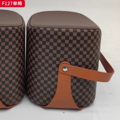 千匠一品 现代风格 西皮面料+高密度海绵 时尚大气单椅F127-J