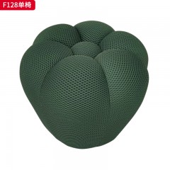 千匠一品 现代风格 网布面料+高密度海绵 时尚大气单椅F128-J