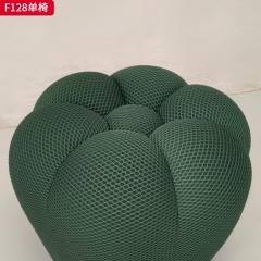 千匠一品 现代风格 网布面料+高密度海绵 时尚大气单椅F128-J