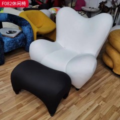 千匠一品 现代风格 优质布艺面料+定型棉 时尚大气休闲椅F082-J