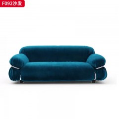千匠一品 网红沙发萨塞恩沙发 现代风格 布艺面料+高密度海绵 时尚大气沙发F092-J