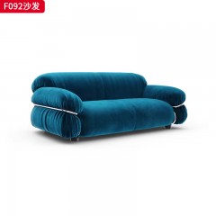 千匠一品 网红沙发萨塞恩沙发 现代风格 布艺面料+高密度海绵 时尚大气沙发F092-J