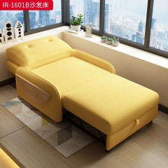千匠一品 现代风格 布艺面料+进口松木+桉木+板+弹簧+高回弹海绵 时尚大气沙发床IR-1601B-L