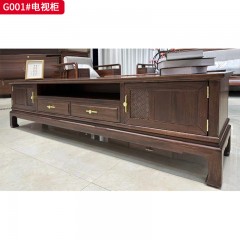【特价产品】新中式风格 黑胡桃木 时尚大气电视柜G001#/02#-J