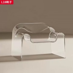 千匠一品 现代风格 亚克力 时尚大气椅子L18-L
