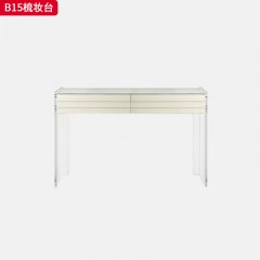 千匠一品 现代风格 岩板+亚克力+优质板材 时尚大气梳妆台B15-L