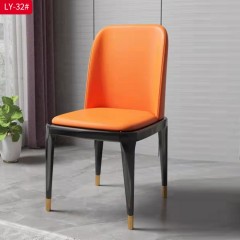 【特价产品】千匠一品 现代风格 优质皮艺面料+实木框架+高密度海绵+钢套 时尚优雅八角椅LY-32-L