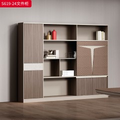 千匠一品 办公风格 E1级环保板+三聚氰胺纸饰面 时尚大气文件柜S619-24-L