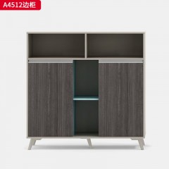 千匠一品 办公风格 E1级环保板材+三聚氰胺饰面 时尚大气边柜A4512-L
