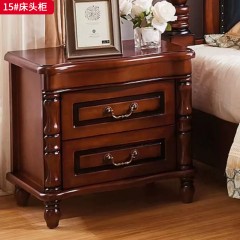 【特价产品】千匠一品 美式风格 橡木 时尚大气床头柜01/02/06/13/15/17/18-J