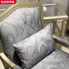 【特价产品】千匠一品 美式风格 橡木 时尚大气老虎椅带脚踏-J