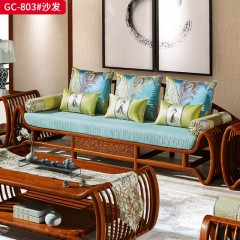 千匠一品 中式风格 刺猬紫檀红木 时尚大气沙发GC-803-L
