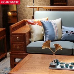千匠一品 中式风格 刺猬紫檀红木 时尚大气沙发GC-823-L