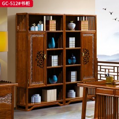 千匠一品 中式风格 刺猬紫檀红木 时尚大气书台GC-513 书柜GC-512 五斗柜GC-550-L