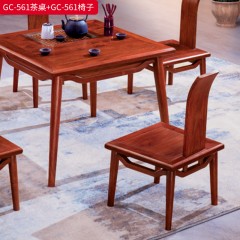 千匠一品 中式风格 国际红木刺猬紫檀 时尚大气茶桌GC-561-L