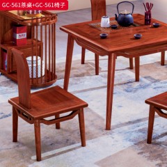 千匠一品 中式风格 国际红木刺猬紫檀 时尚大气茶桌GC-561-L