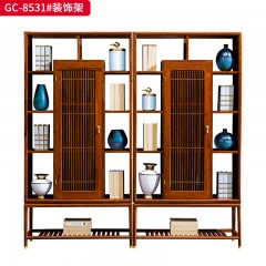 千匠一品 中式风格 国标红木刺猬紫檀 时尚优雅装饰架GC-8531-J