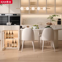 【特价产品】千匠一品 现代风格 岩板+板木结合 时尚大气茶台826#-J