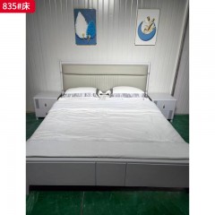 【特价产品】千匠一品 现代风格 猫抓布+高回弹海绵+橡木框架+板木结合+桉木芯床边+月牙结构+七根松木床子 时尚简约床868#/835#/836#/821#/822#-J