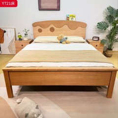 【特价产品】千匠一品 儿童风格 南洋白橡+芬兰松静音床板 简约可爱床Y721/ Y722/Y723/Y725/Y726/Y727-J