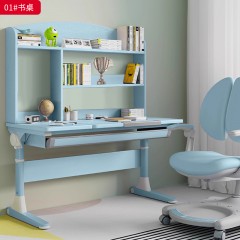 【特价产品】千匠一品 儿童风格 主材橡胶木 时尚可爱书桌01-J