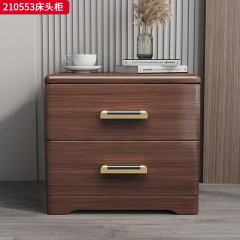 ●千匠一品 中式风格 胡桃木 时尚优雅床头柜210553-J